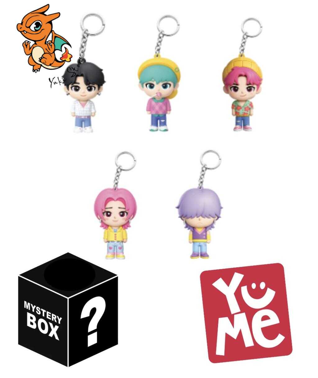 K-POP DEMON HUNTERS - Pocket Hero S2 - Porte-clés Blind Box (modèle aléatoire)