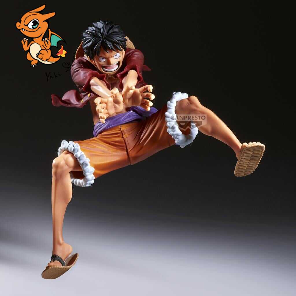 ONE PIECE - Monkey D. Luffy (Version B) - Figurine Maximatic 21cm – Image 6