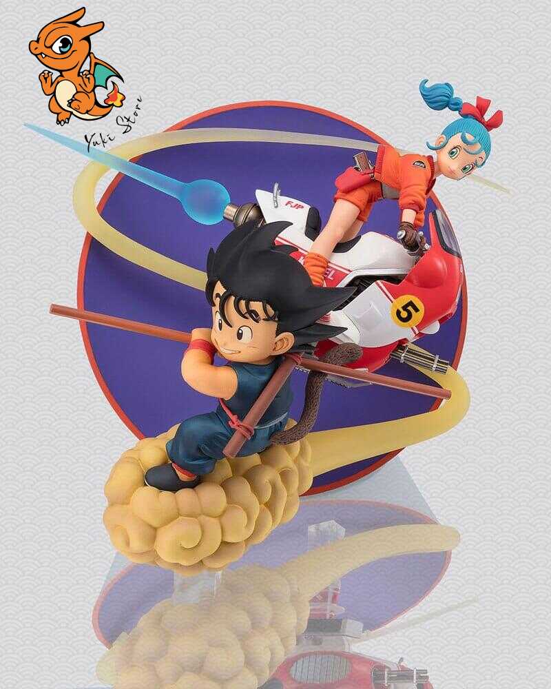 DRAGON BALL - Son Goku & Bulma - Statuette FiguartsZERO 18cm