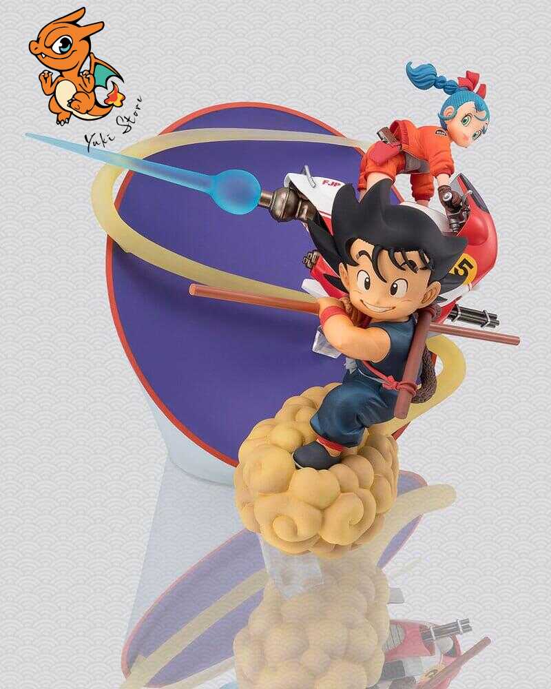 DRAGON BALL - Son Goku & Bulma - Statuette FiguartsZERO 18cm – Image 2