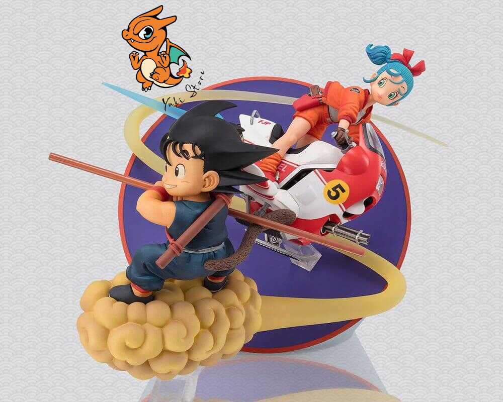 DRAGON BALL - Son Goku & Bulma - Statuette FiguartsZERO 18cm – Image 3