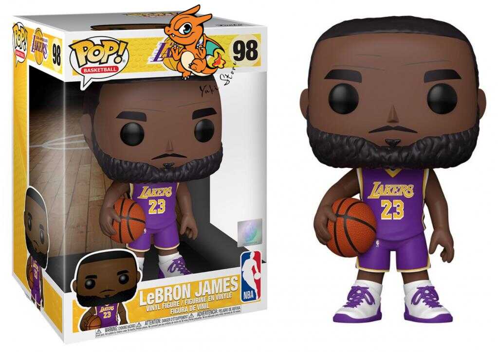 NBA - L.A. Lakers - POP JUMBO 10" N° 98 - LeBron James