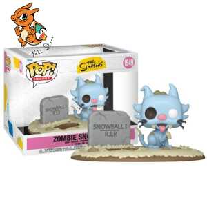LES SIMPSONS - POP Deluxe N° 1949 - Boule de Neige zombie
