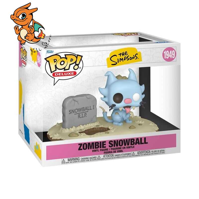 LES SIMPSONS - POP Deluxe N° 1949 - Boule de Neige zombie – Image 3