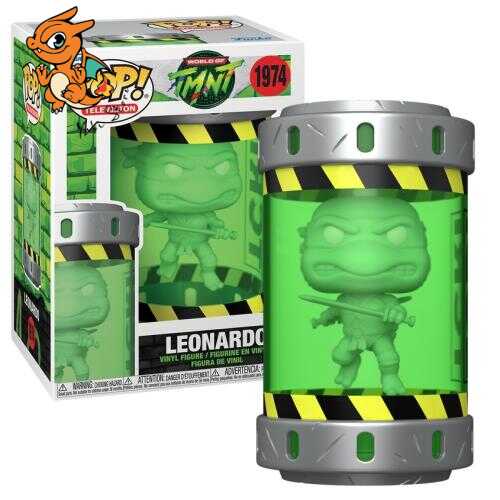 LES TORTUES NINJAS - POP N° 1974 - Leonardo (Ooze Canister)