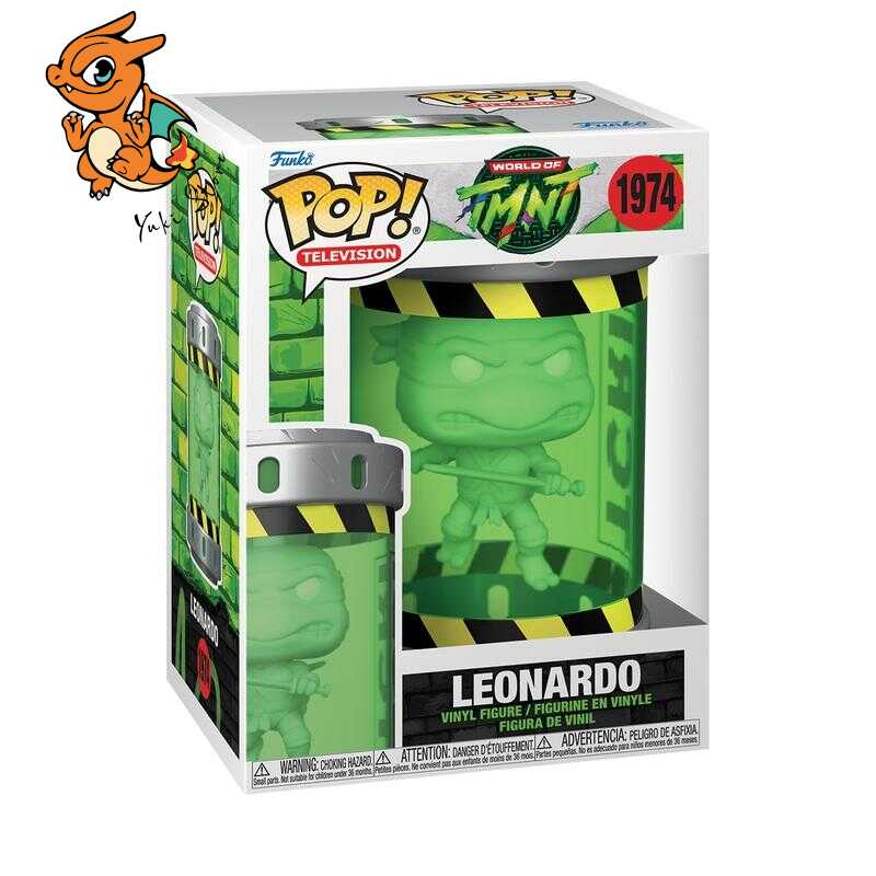 LES TORTUES NINJAS - POP N° 1974 - Leonardo (Ooze Canister) – Image 3