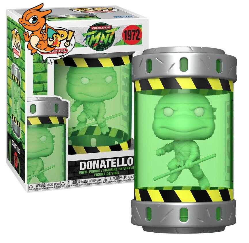 LES TORTUES NINJAS - POP N° 1972 - Donatello (Ooze Canister) – Image 2