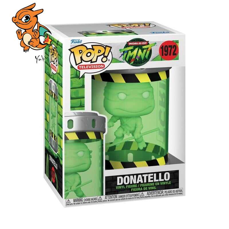 LES TORTUES NINJAS - POP N° 1972 - Donatello (Ooze Canister) – Image 3