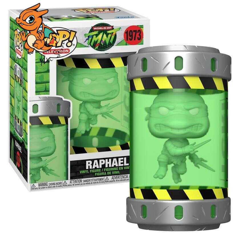 LES TORTUES NINJAS - POP N° 1973 - Raphael (Ooze Canister) – Image 2