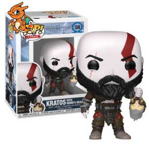 GOD OF WAR RAGNAROK - POP Games N° 1340 - Kratos avec Tête de Mimir