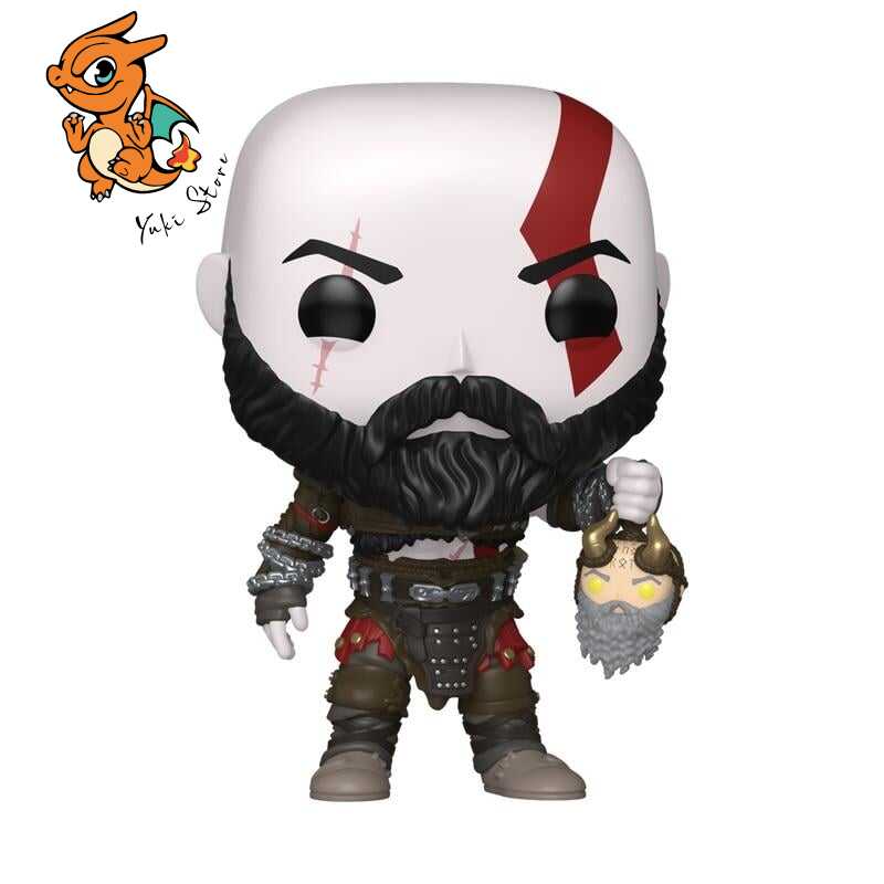 GOD OF WAR RAGNAROK - POP Games N° 1340 - Kratos avec Tête de Mimir – Image 4