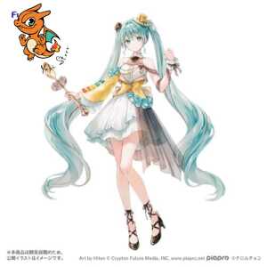 HATSUNE MIKU X TIROL CHOCO -Coffee Nougat 2 -Statue Collaboration 19cm