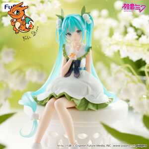 HATSUNE MIKU - Flower Fairy - Statuette Noodle Stopper 14cm