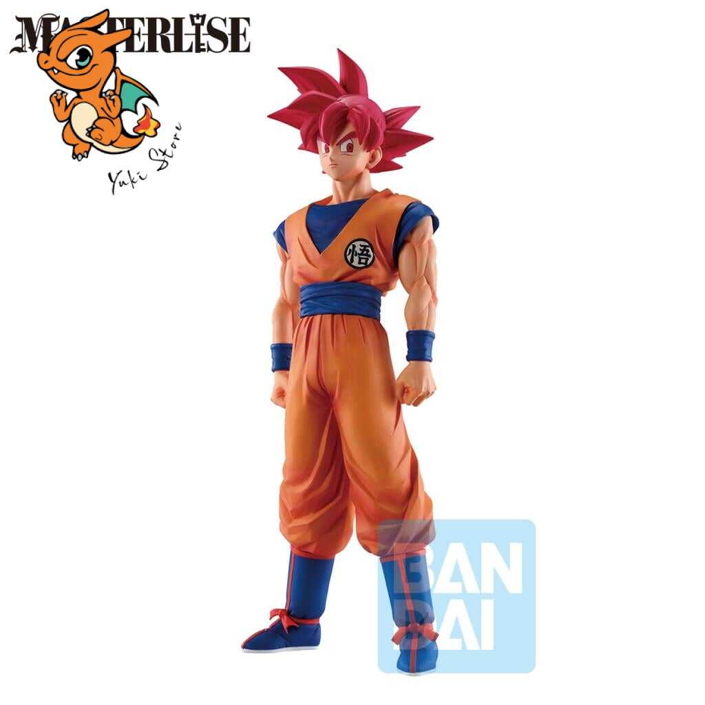 DRAGON BALL SUPER BEERUS - SSG Son Goku - Fig. Battle of Gods 25cm – Image 4