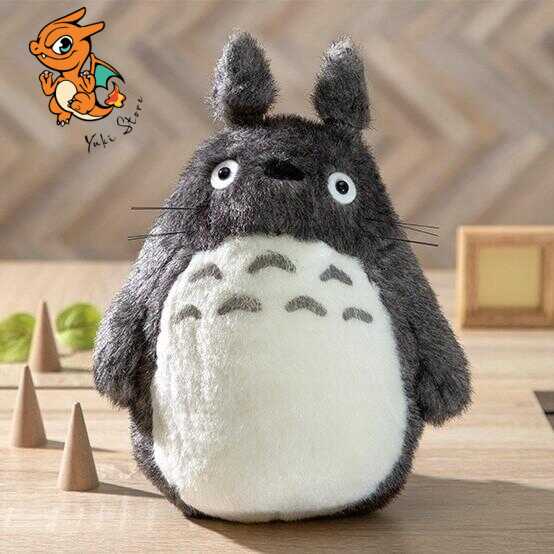 MON VOISIN TOTORO - Totoro Gris - Peluche Acrylique M – Image 5