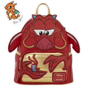 MULAN - Mushu "Glitter" - Mini Sac à Dos Loungefly