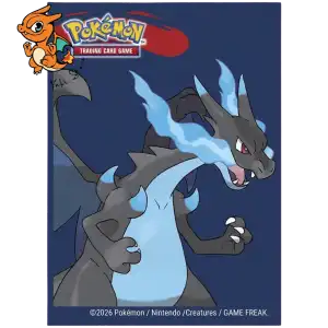 Ultra Pro - Pokémon JCC - 65 pochettes Méga-Dracaufeu X (66 x 91 mm)