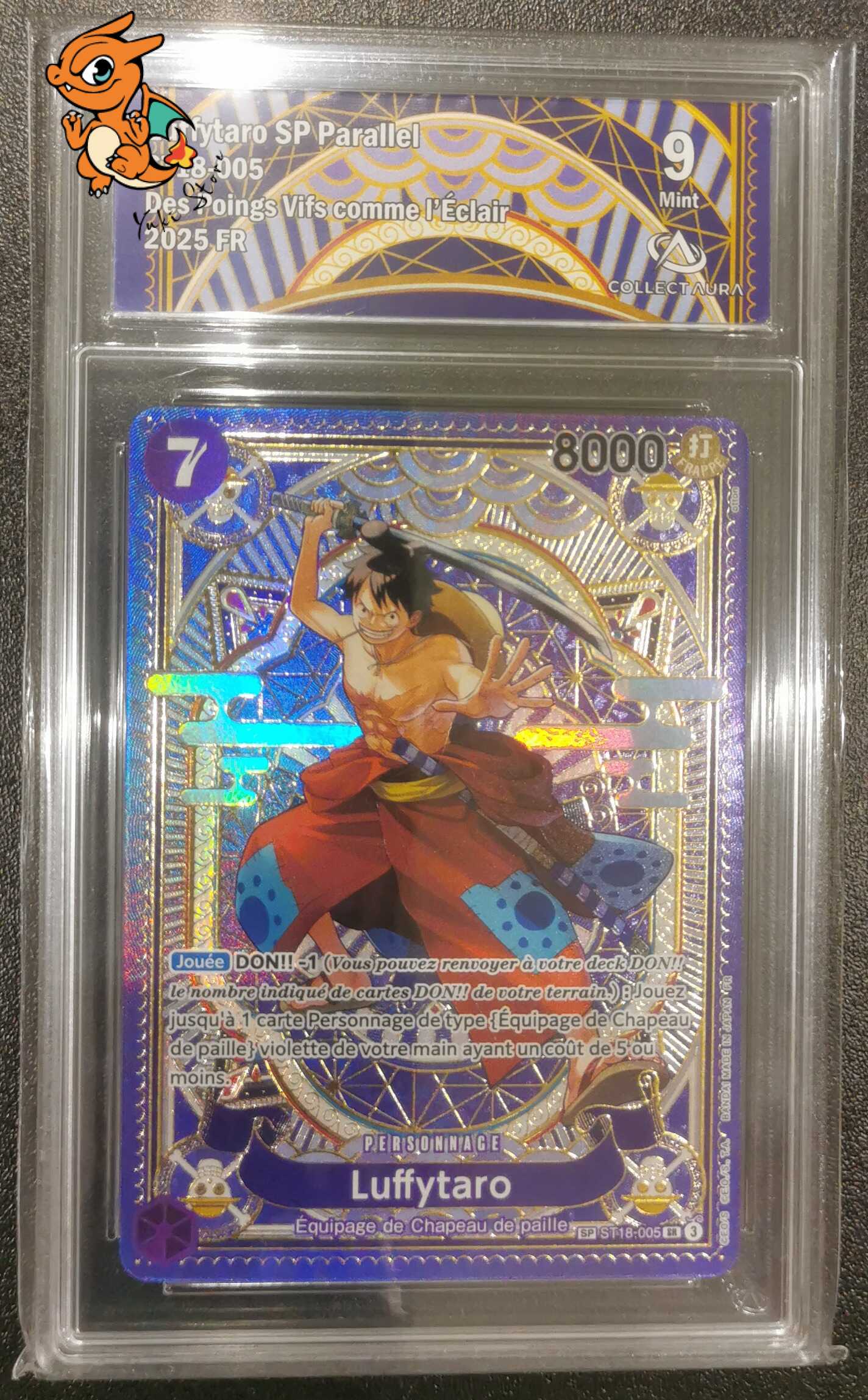 Luffytaro SP Parallel - Des Poings Vifs comme l'Éclair - ST18005 - Collect Aura 9 - Français