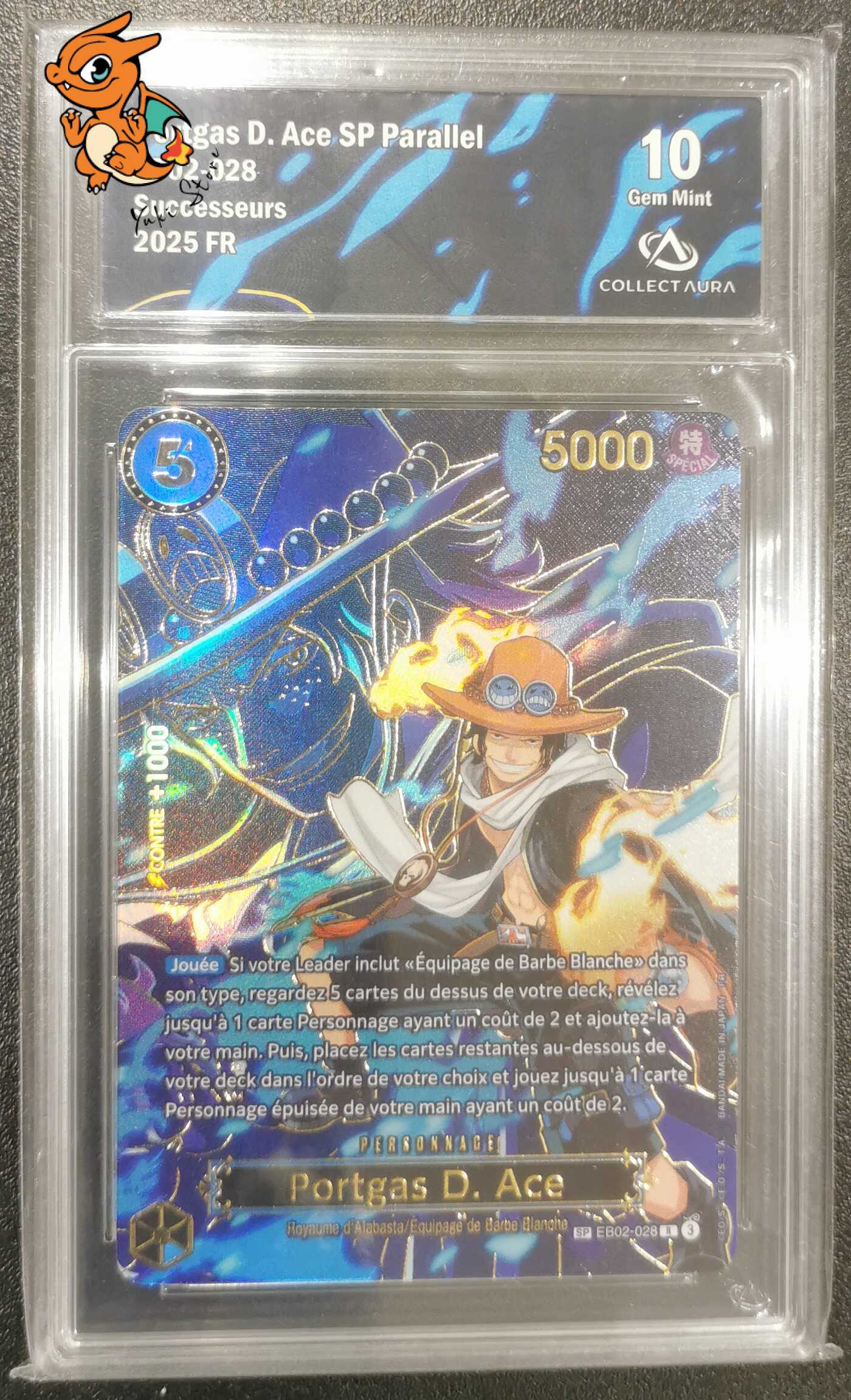 Portgas D. Ace SP Parallel - Successeurs - EB02028 - Collect Aura 10 - Français