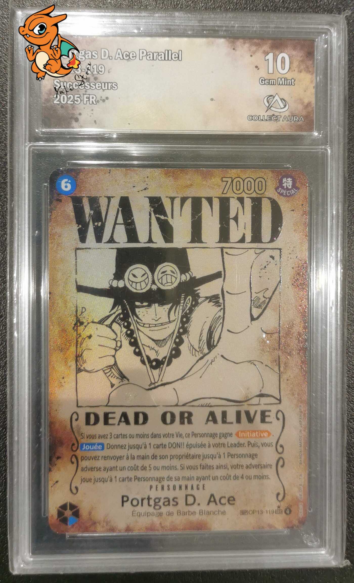 Portgas D. Ace Parallel - Successeurs - OP13119 - Collect Aura 10 - Français