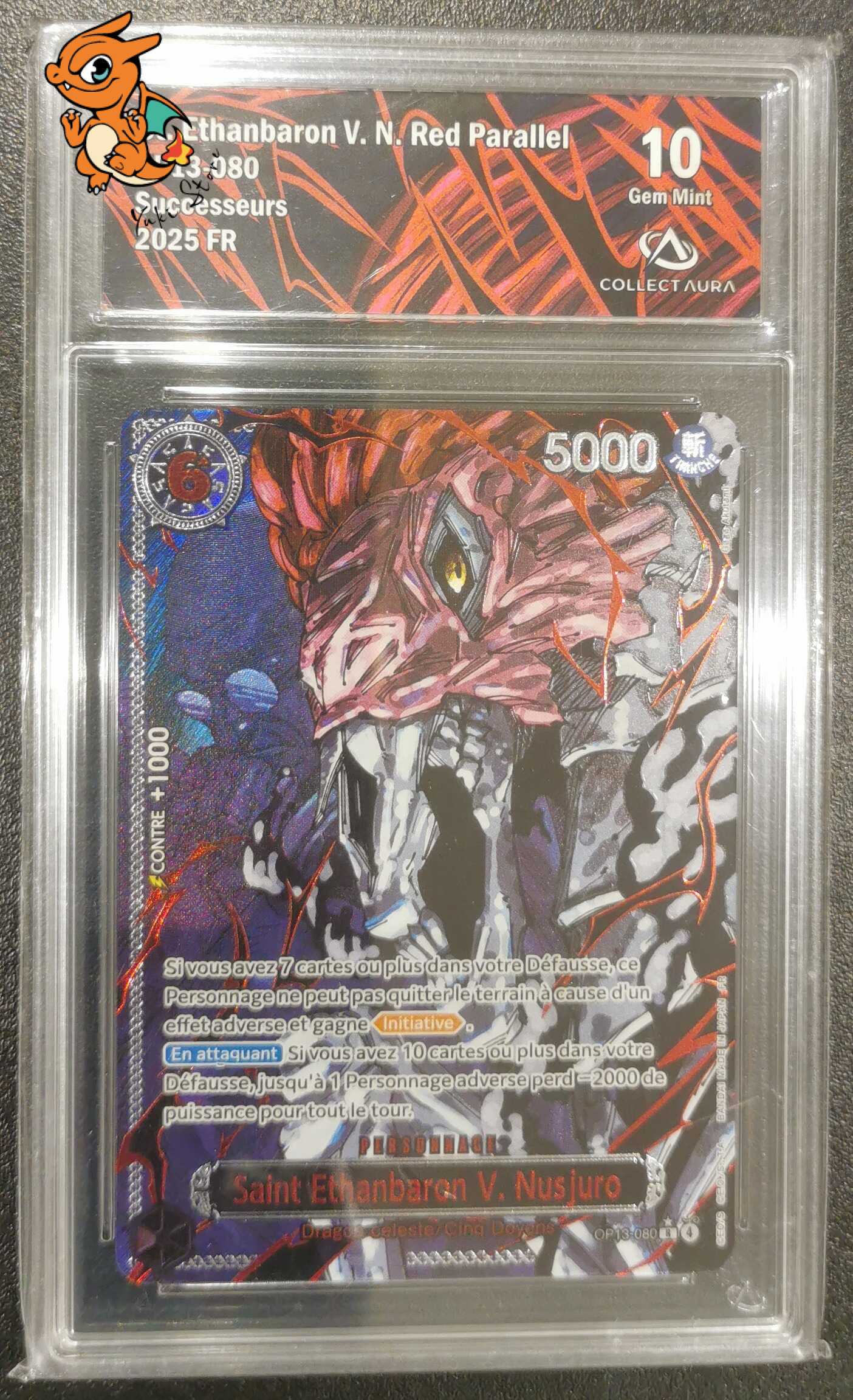 St. Ethanbaron V. N. Red Parallel - Successeurs - OP13080 - Collect Aura 10 - Français