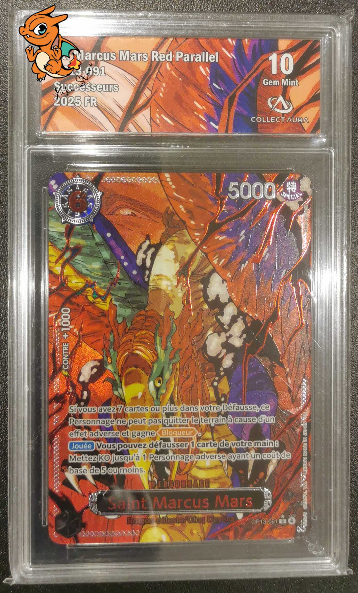 St. Marcus Mars Red Parallel - Successeurs - OP13091 - Collect Aura 10 - Français