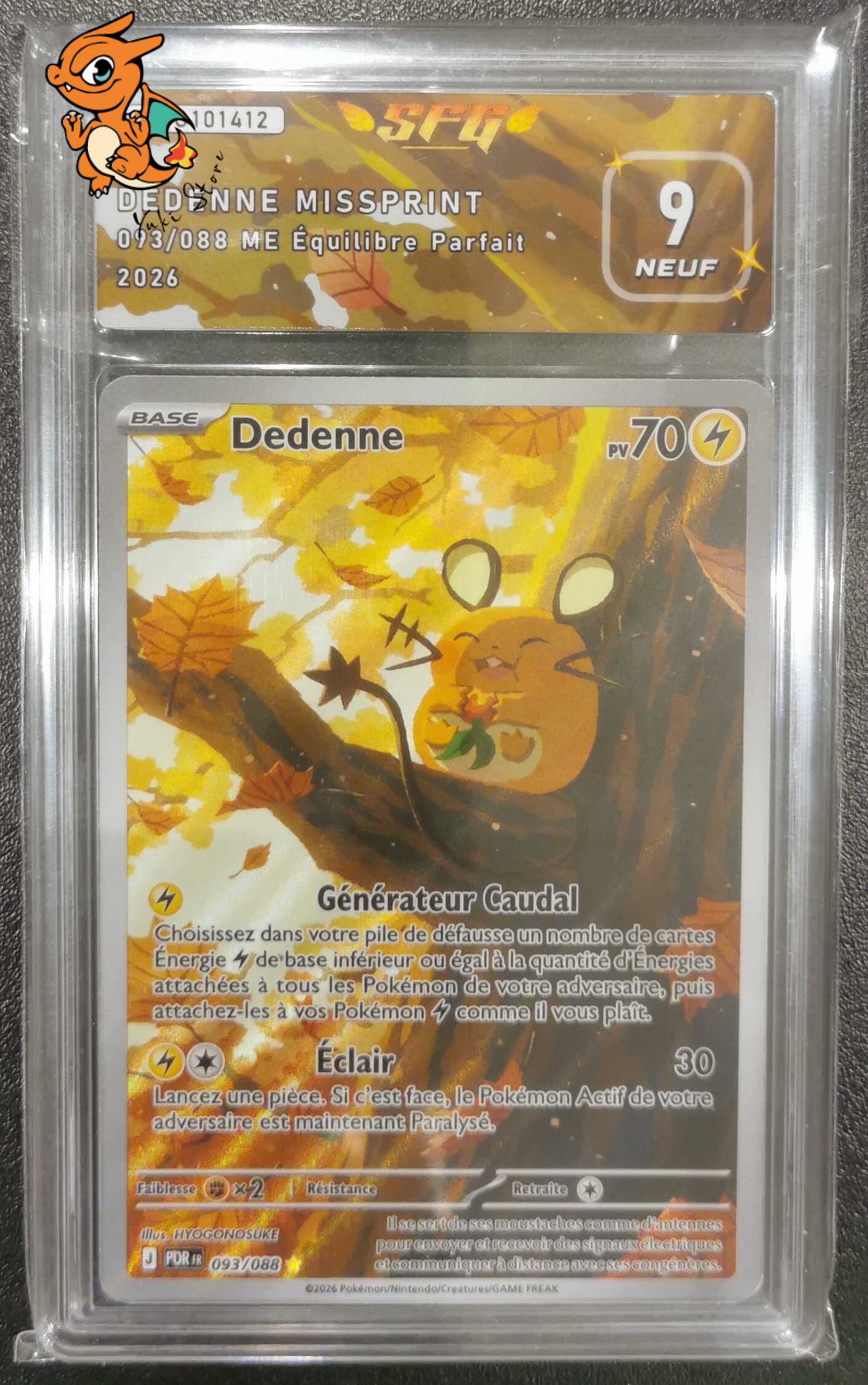 Dedenne Missprint - Équilibre Parfait - 093/088 - SFG 9 - Français