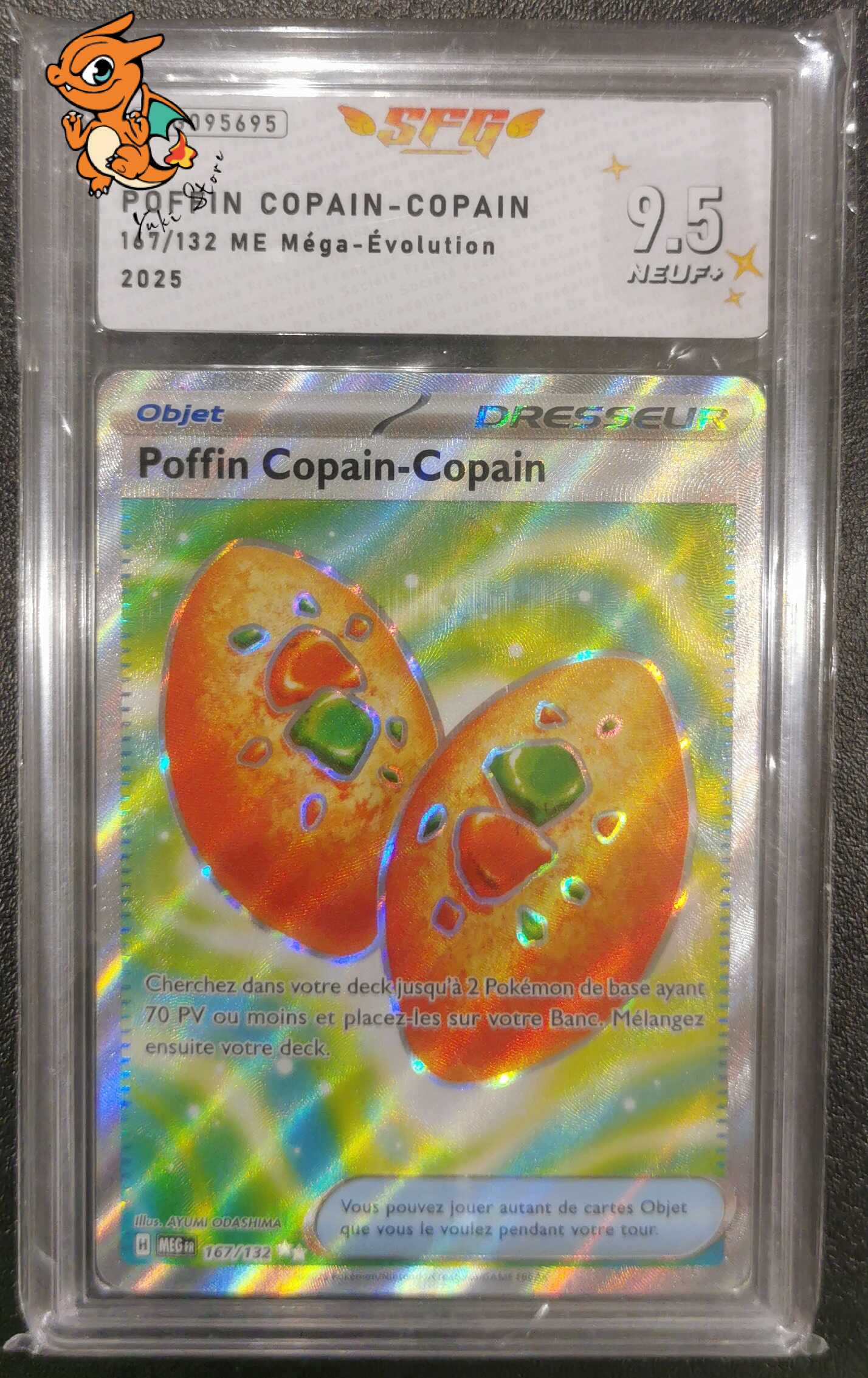 Poffin Copain-Copain - Méga-Évolution - 167/132 - SFG 9.5 - Français