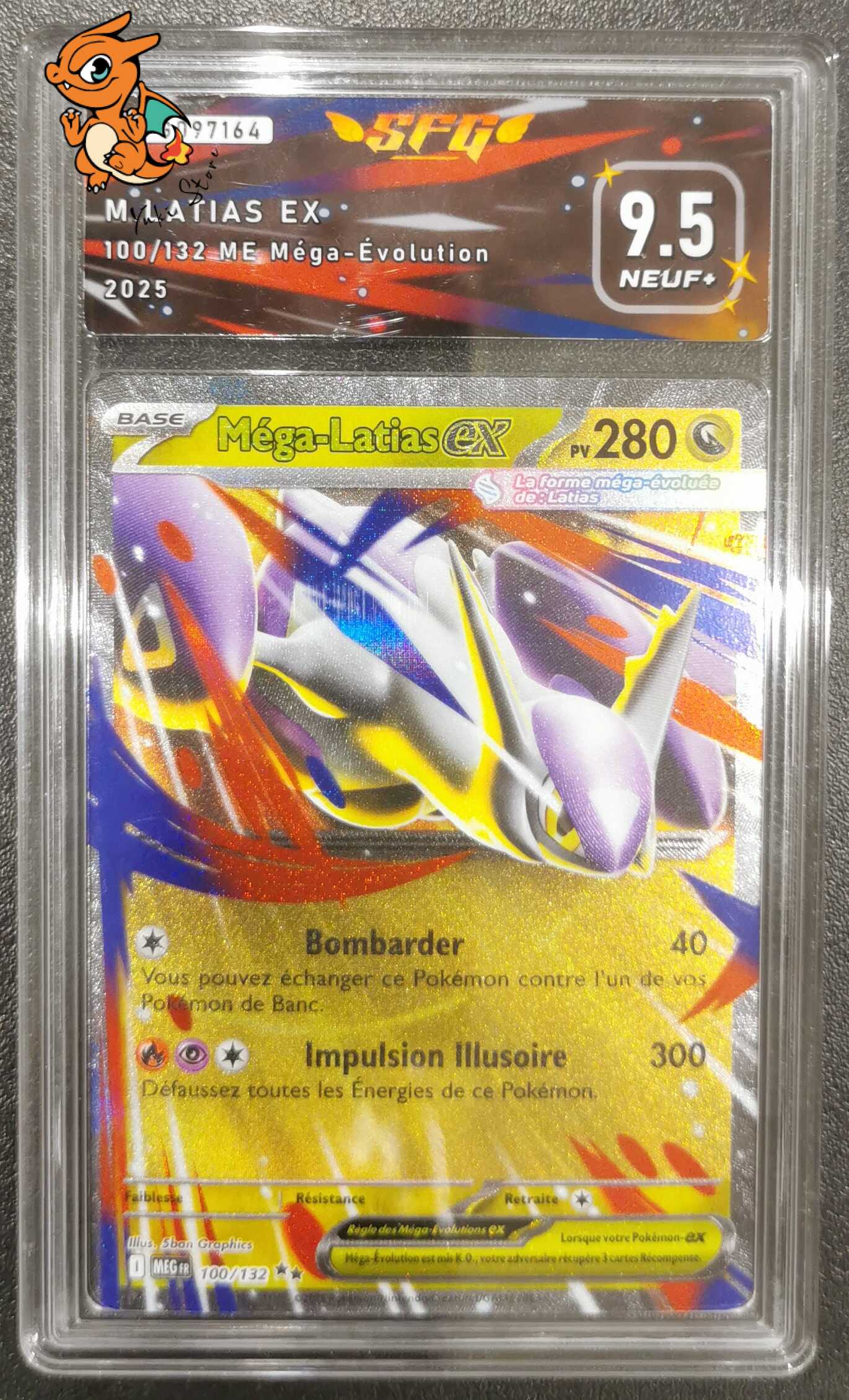 Méga-Latias ex - Méga-Évolution - 100/132 - SFG 9.5 - Français
