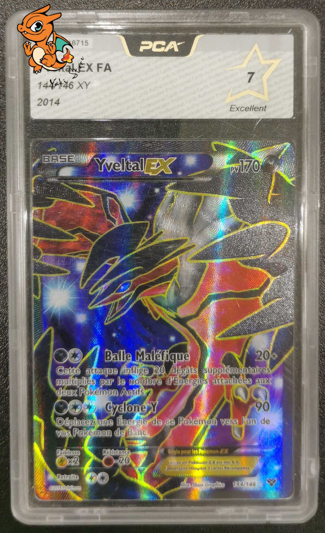 Yveltal EX Full Art - XY - 144/146 - PCA 7 - Français