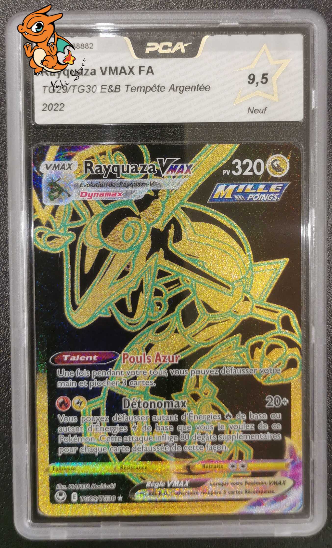 Rayquaza VMAX - Tempête Argentée - TG29/TG30 - PCA 9.5 - Français