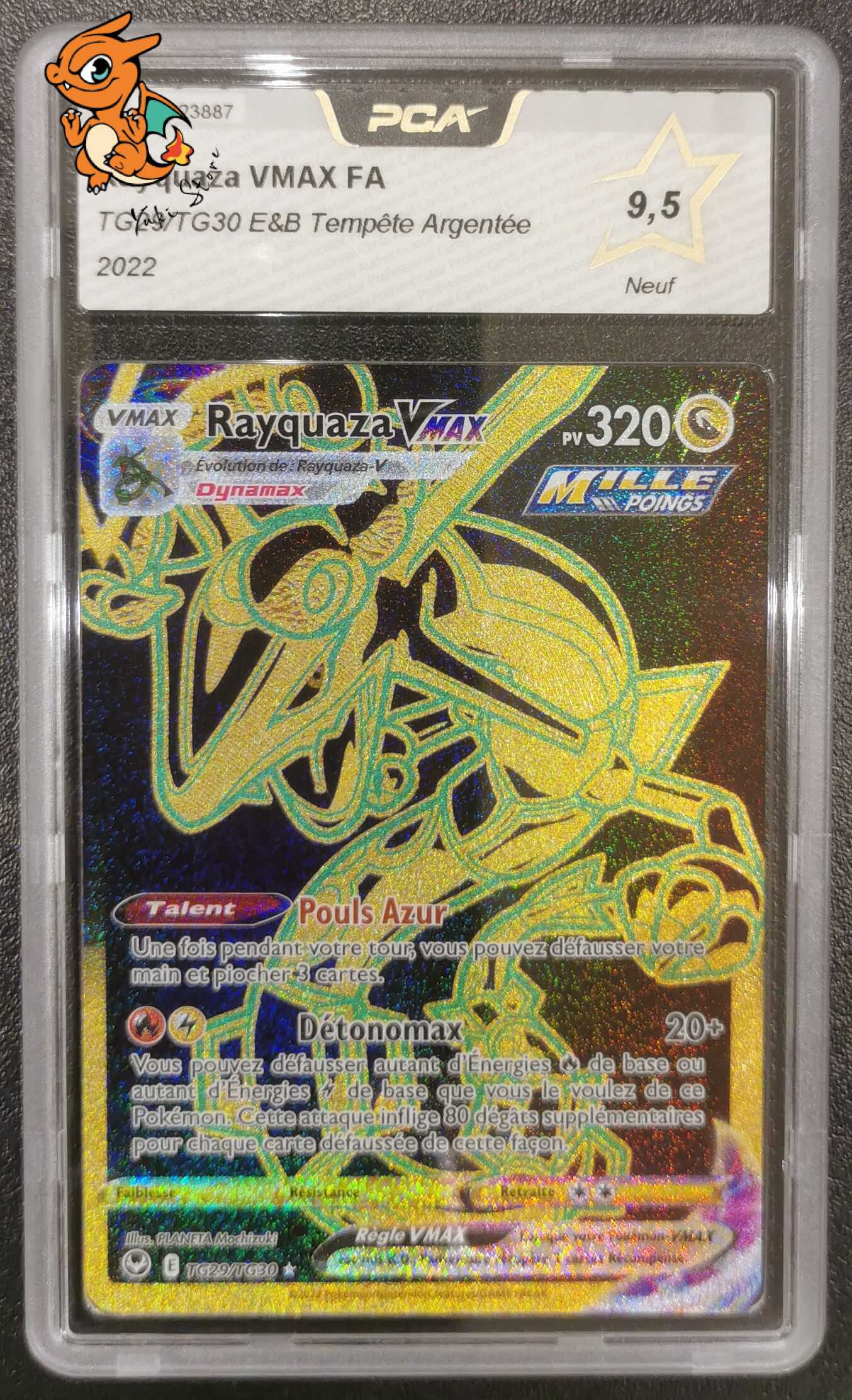 Rayquaza VMAX - Tempête Argentée - TG29/TG30 - PCA 9.5 - Français