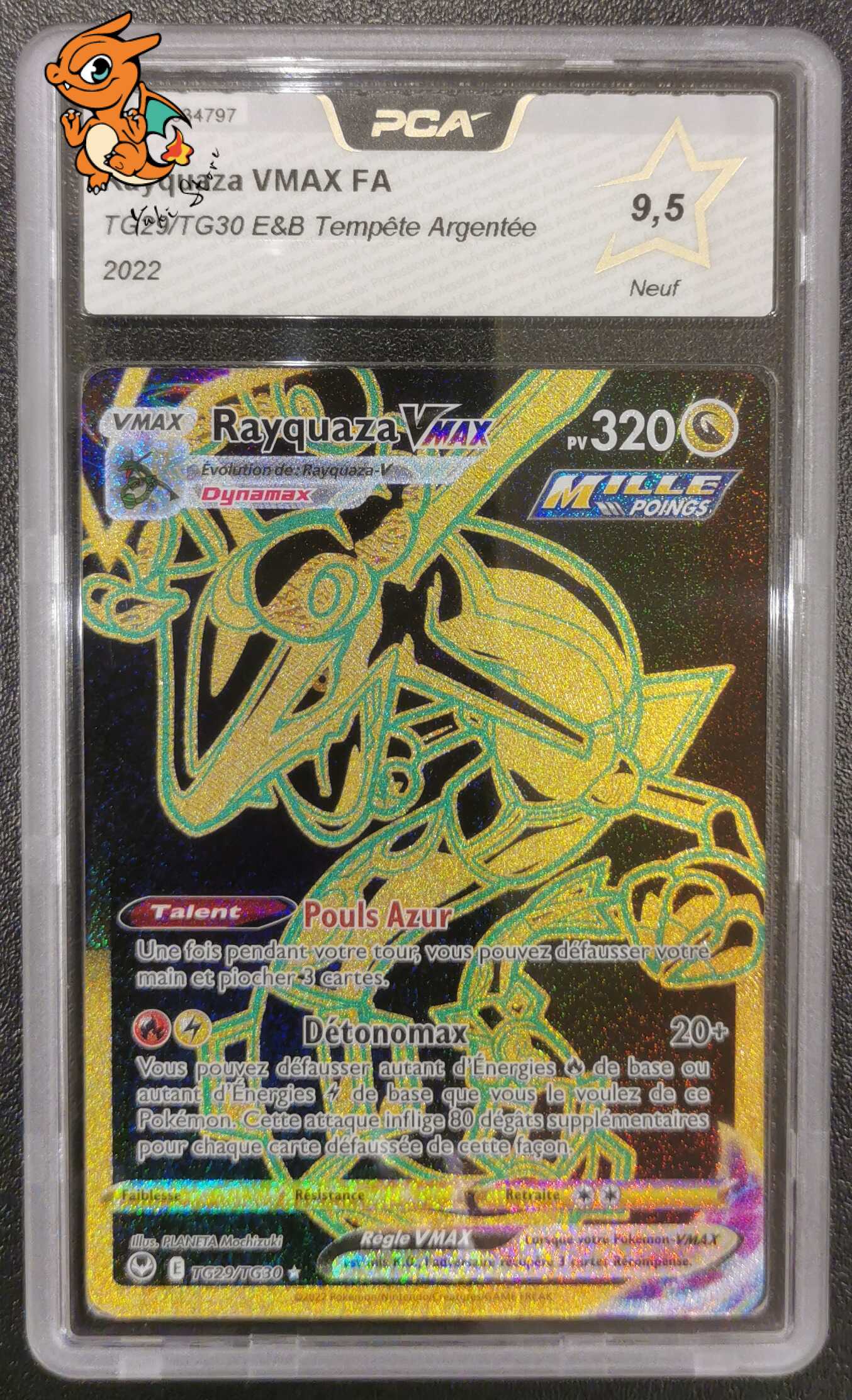 Rayquaza VMAX - Tempête Argentée - TG29/TG30 - PCA 9.5 - Français