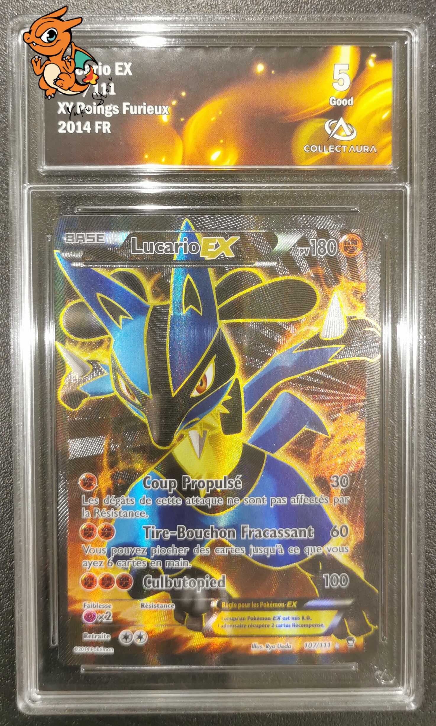 Lucario EX - Poings Furieux - 107/111 - Collect Aura 5 - Français