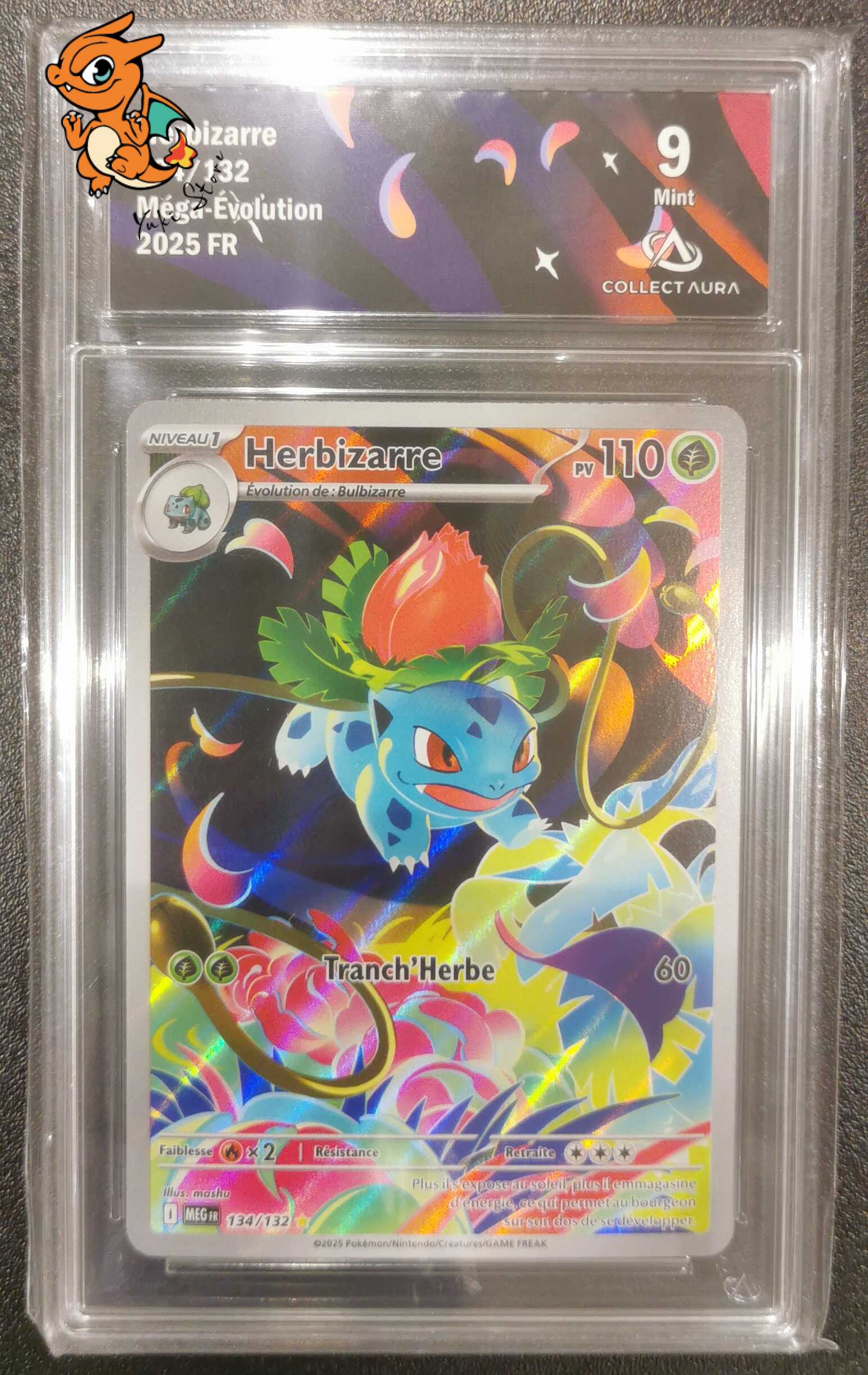Herbizarre - Méga-Évolution - 134/132 - Collect Aura 9 - Français