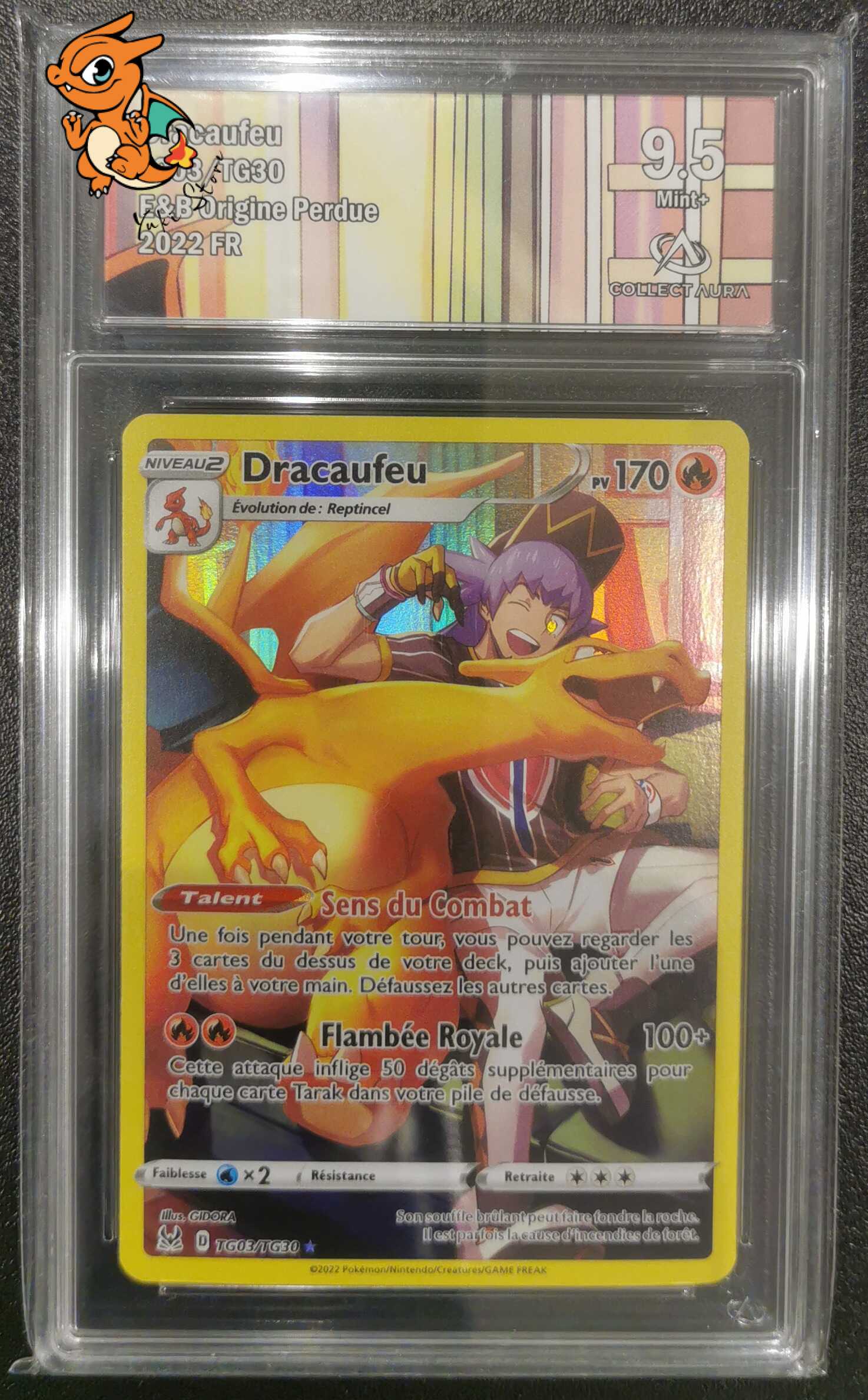 Dracaufeu - Origine Perdue - TG03/TG30 - Collect Aura 9.5 - Français