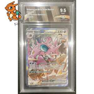 Nidoking ex de la Team Rocket - Rivalités Destinées - 233/182 - Collect Aura 9.5 - Français
