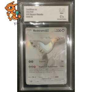 Reshiram ex - Flamme Blanche - 173/086 - Collect Aura 9.5 - Français