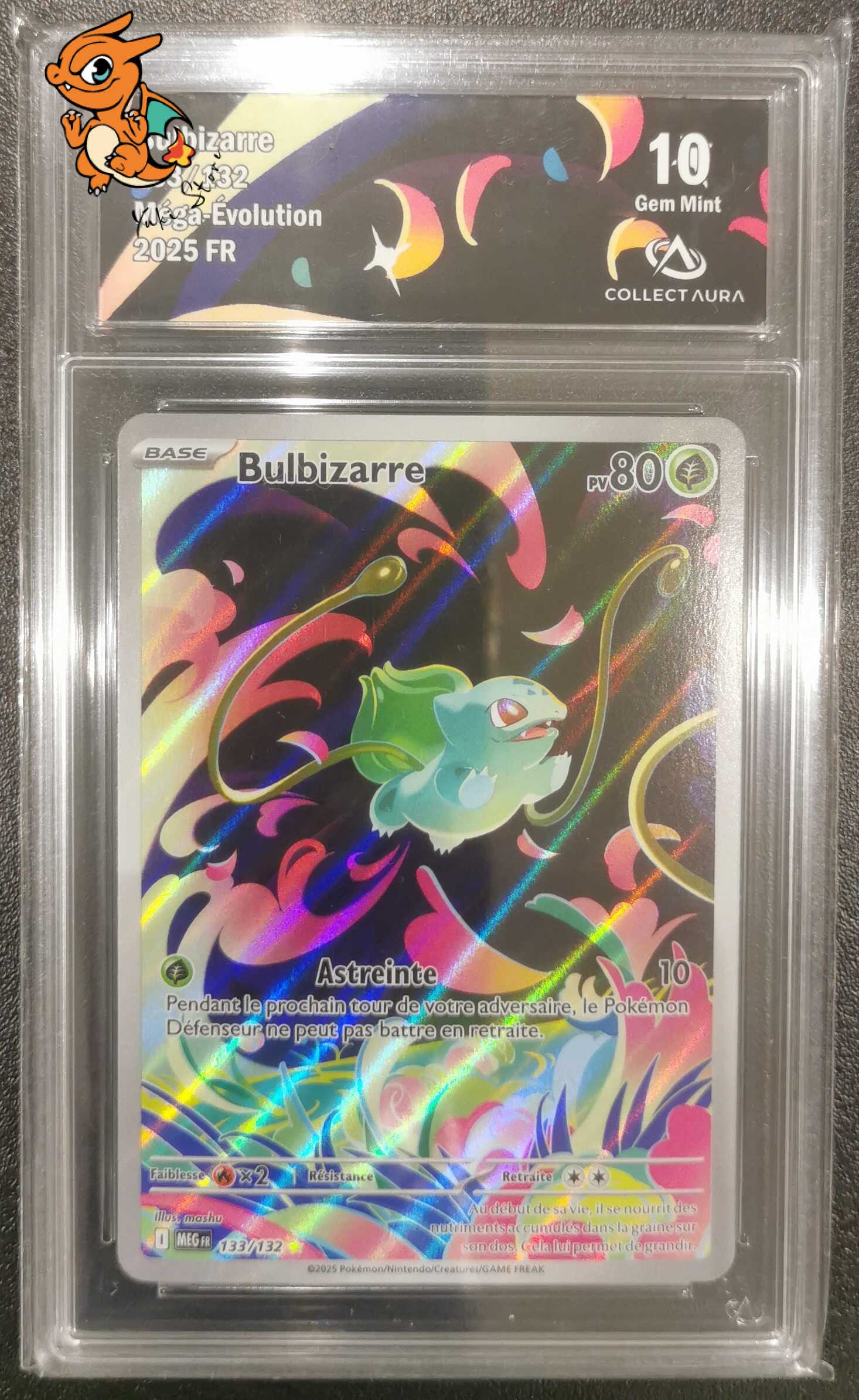 Bulbizarre - Méga-Évolution - 133/132 - Collect Aura 10 - Français