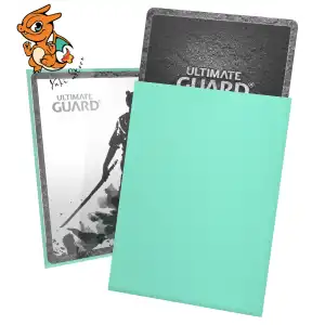 Ultimate Guard - 100 pochettes Katana Sleeves taille standard Turquoise