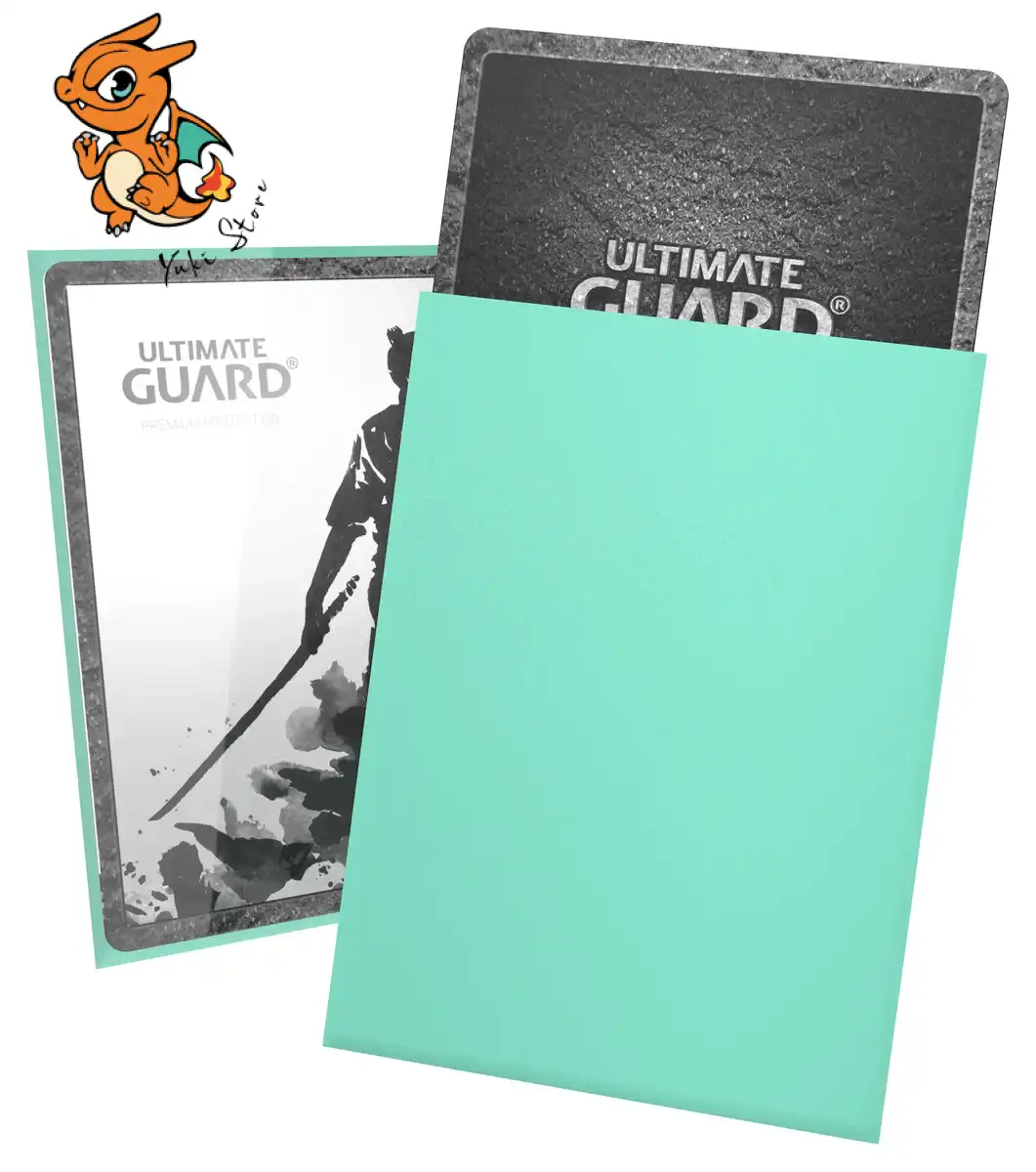Ultimate Guard - 100 pochettes Katana Sleeves taille standard Turquoise