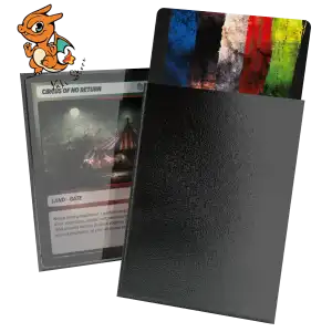 Ultimate Guard - 100 pochettes Cortex Sleeves taille standard Noir Brillant