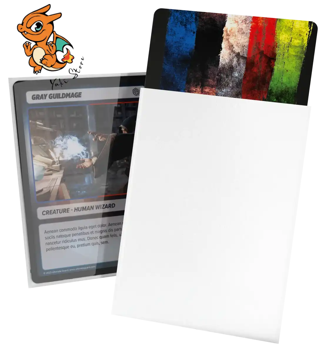 Ultimate Guard - 100 pochettes Cortex Sleeves taille standard Blanc Brillant