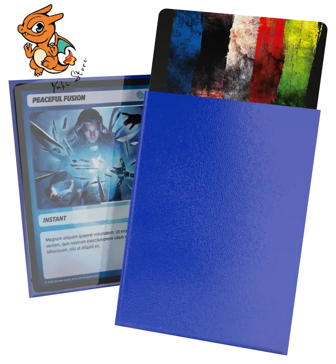 Ultimate Guard - 100 pochettes Cortex Sleeves taille standard Bleu Brillant