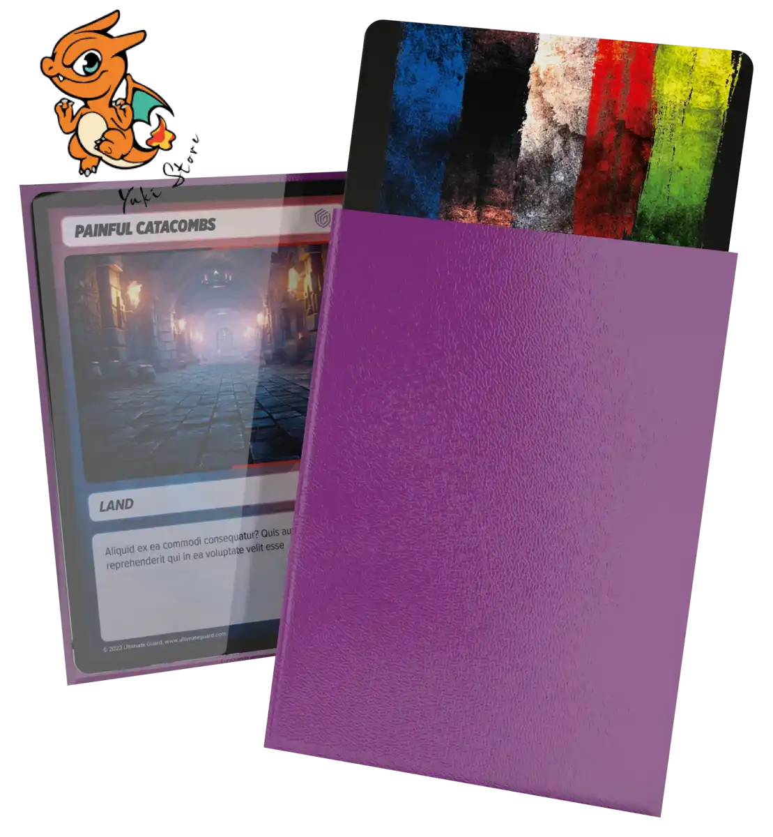 Ultimate Guard - 100 pochettes Cortex Sleeves taille standard Violet Brillant