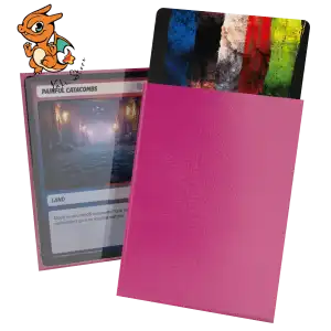Ultimate Guard - 100 pochettes Cortex Sleeves taille standard Rose Brillant