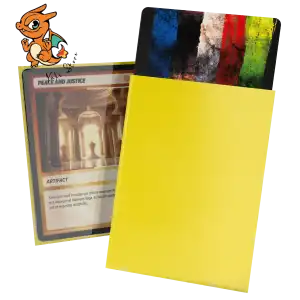Ultimate Guard - 100 pochettes Cortex Sleeves taille standard Jaune Brillant