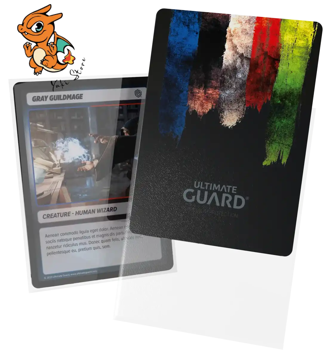 Ultimate Guard - 100 pochettes Cortex Sleeves taille standard Transparent Brillant