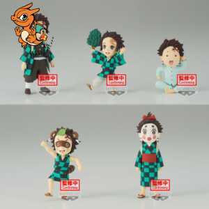 DEMON SLAYER - WCF Tanjiro Kamado Collection - Figurine à l'unité (modèle aléatoire) 7cm