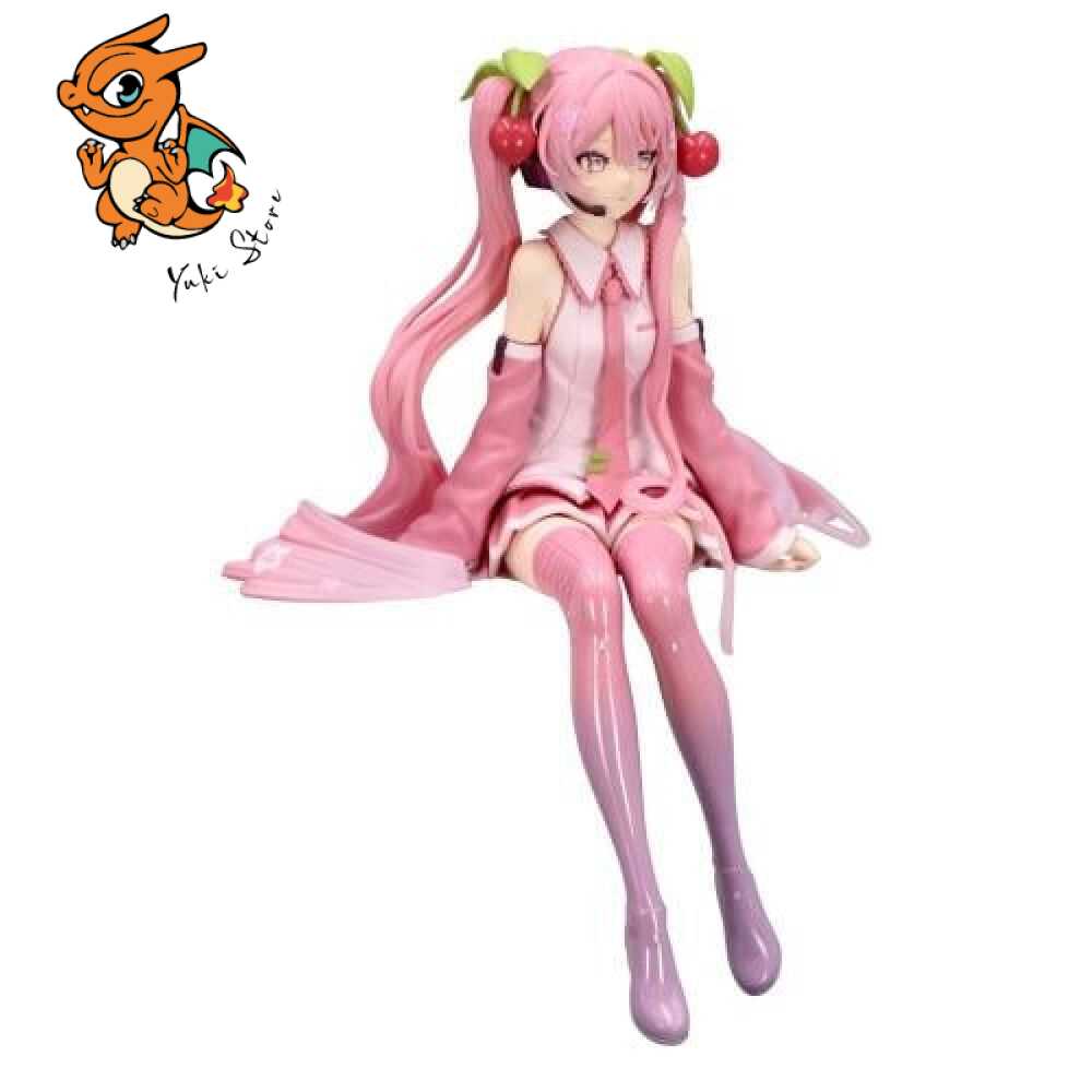 HATSUNE MIKU - Sakura Miku - Statuette Noodle Stopper 14cm – Image 6